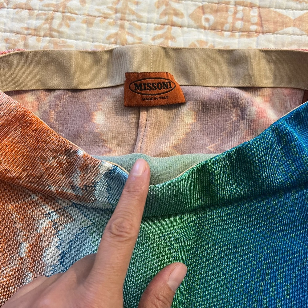 Missoni Multicolor Knit Skirt - Picture 3 of 9